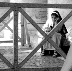 nun-texting